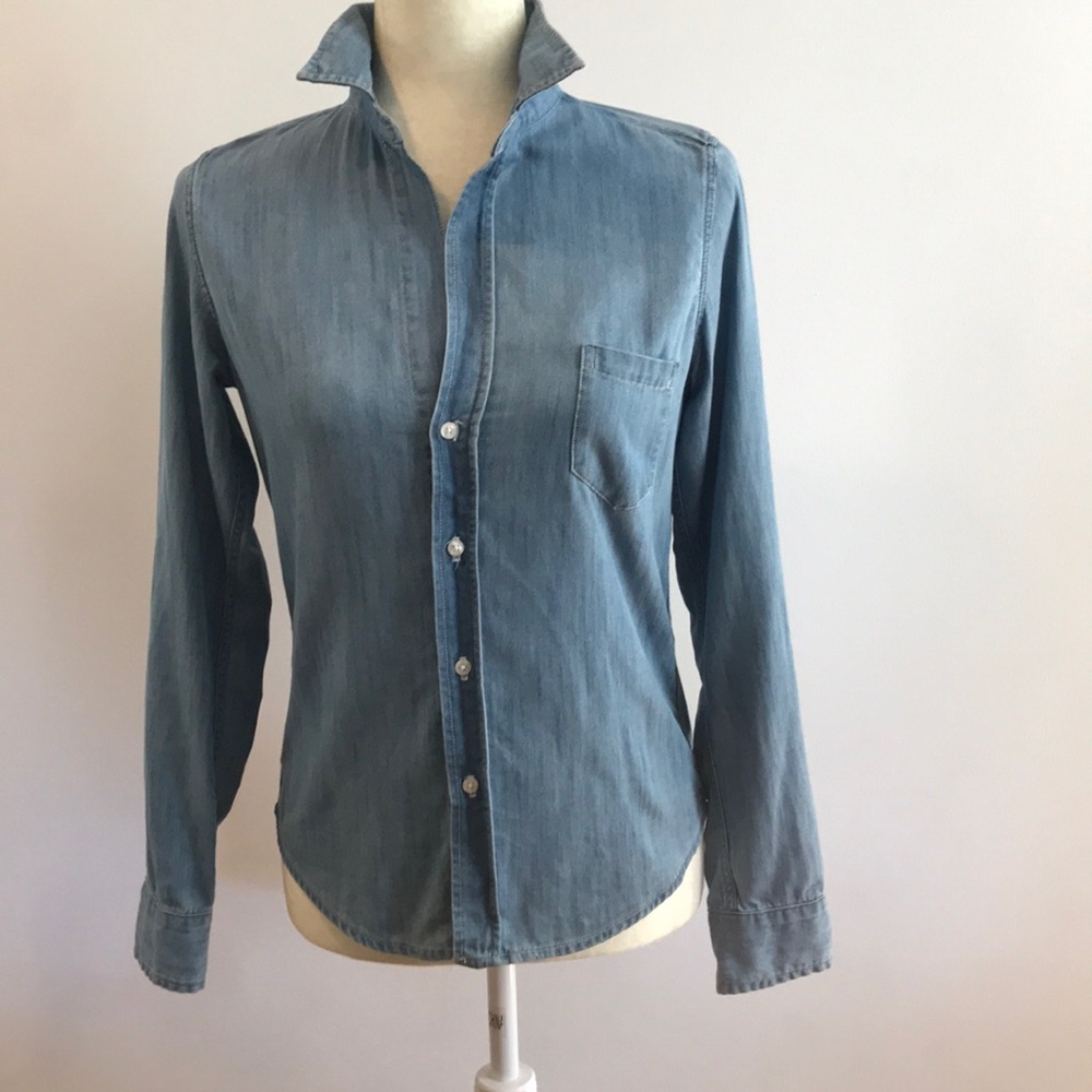 Frank & Eileen denim work shirt in XS